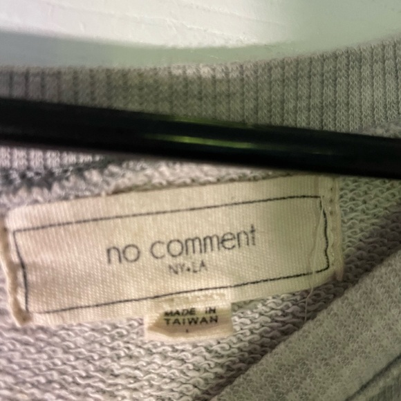 Off Shoulder Sweatshirt - Picture 3 of 3